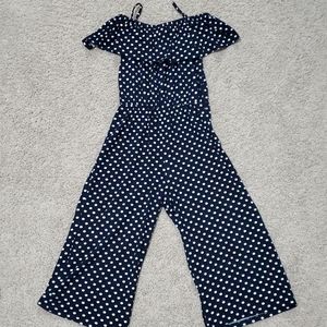 📚✏Girls wideleg polkadot jumper